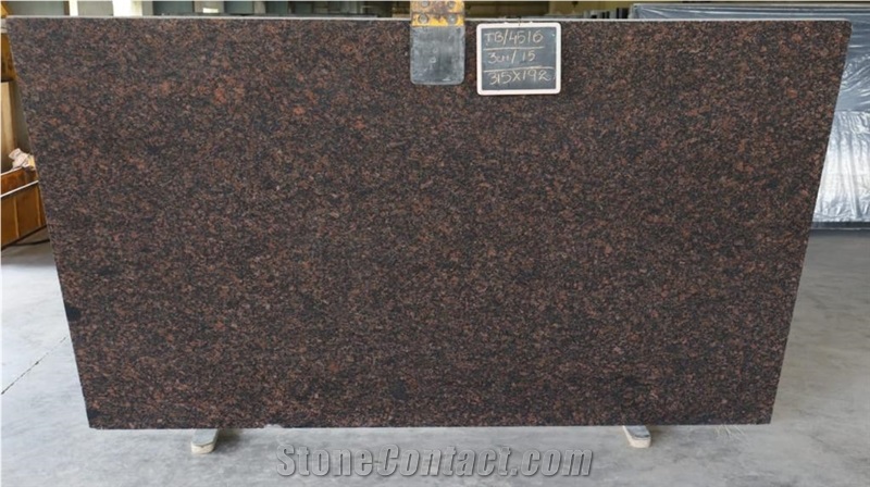 Tan Brown Granite Slab