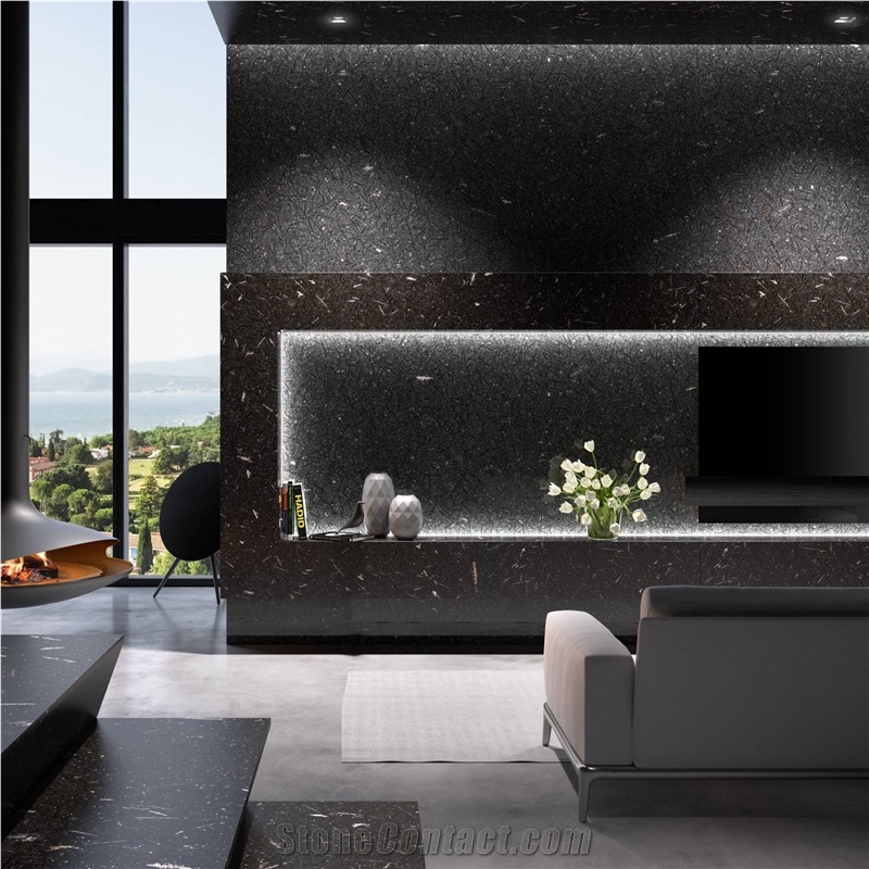 Black Ice Granite Tiles & Slabs