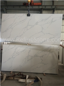 Factory Price High Quality Calacatta White Quartz