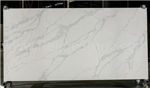 Factory Price High Quality Calacatta White Quartz