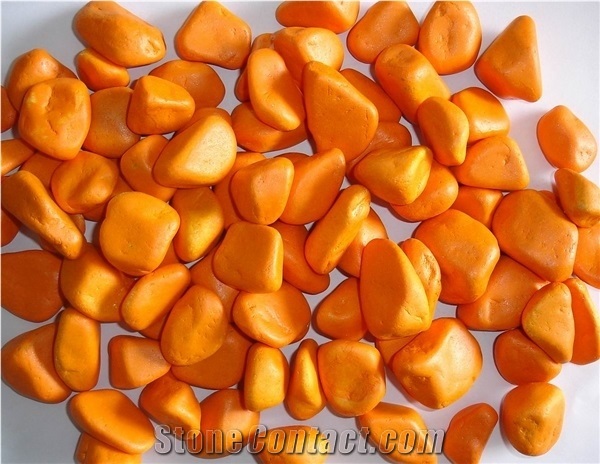 Beige Pebbles Polished Aggregates, River Pebbles