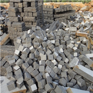 Black Basalt Cube Stone For Sale