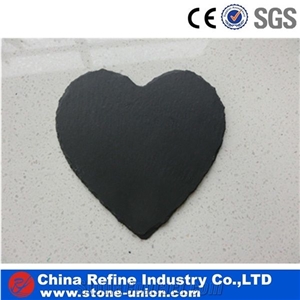 Cheap Dinner Plates Slate Material Cutting Board With Rope
