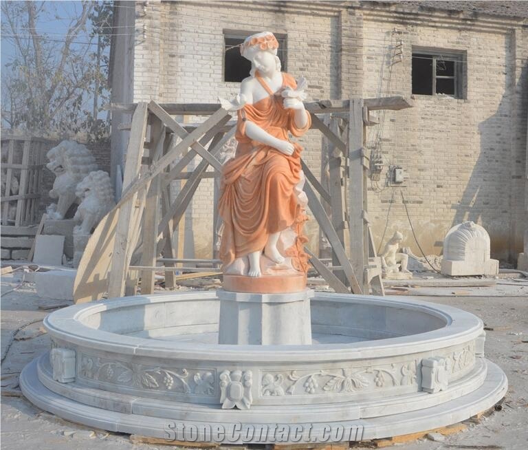 Cheaper Limestone Garden Fountain Price On Sale