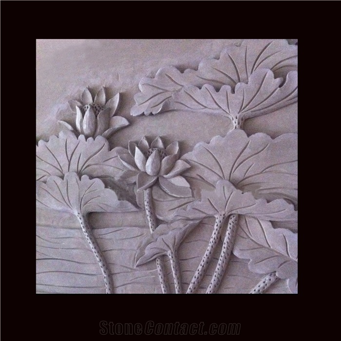 Customized Stone Reliefs 3D Carved Marble Wall Relief