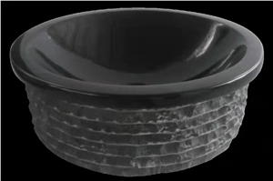 Customized Wash Basin In Bathroom ,Limestone Wash Sink