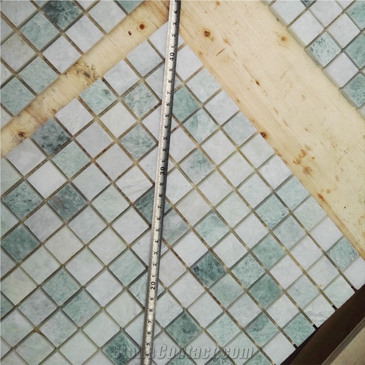 Factory Price Green Marble Mosaic Design Tiles