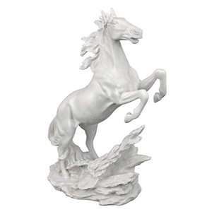 Factory Wholesale  White Marble Horse Sculpture