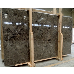 High Polished Imported Dark Emperador Marble Slab