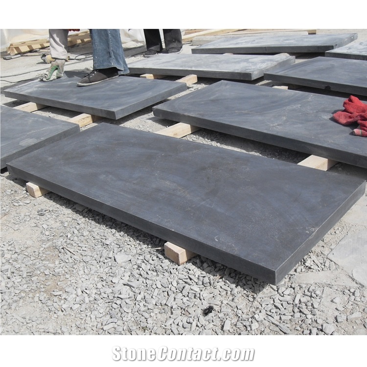 Hot Sale Blue Limestone Kerbstone On The Square