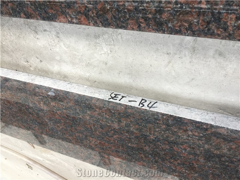 Indian Tan Brown Polished Granite Slabs & Tiles