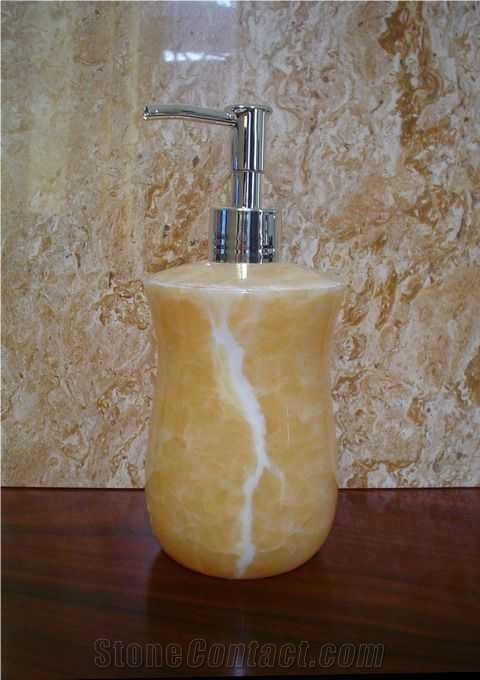 Luxury White Marble Candle Jar Holders