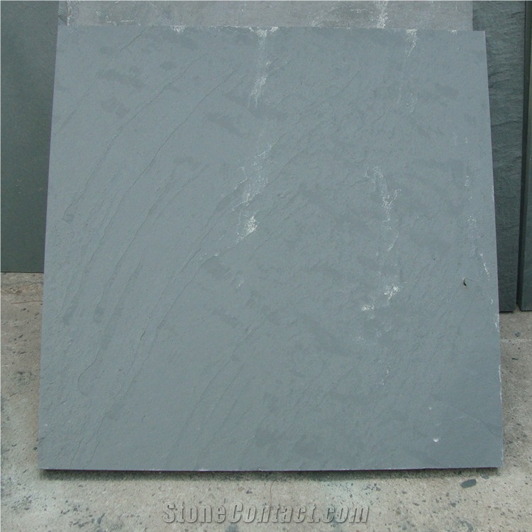 Natural Green Slate Bathroom Floor Tiles