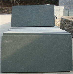 Natural Green Slate Bathroom Floor Tiles