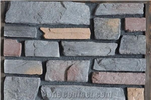 Natural Grey Natural Slate Mosaic,High Quality Slate Mosaic