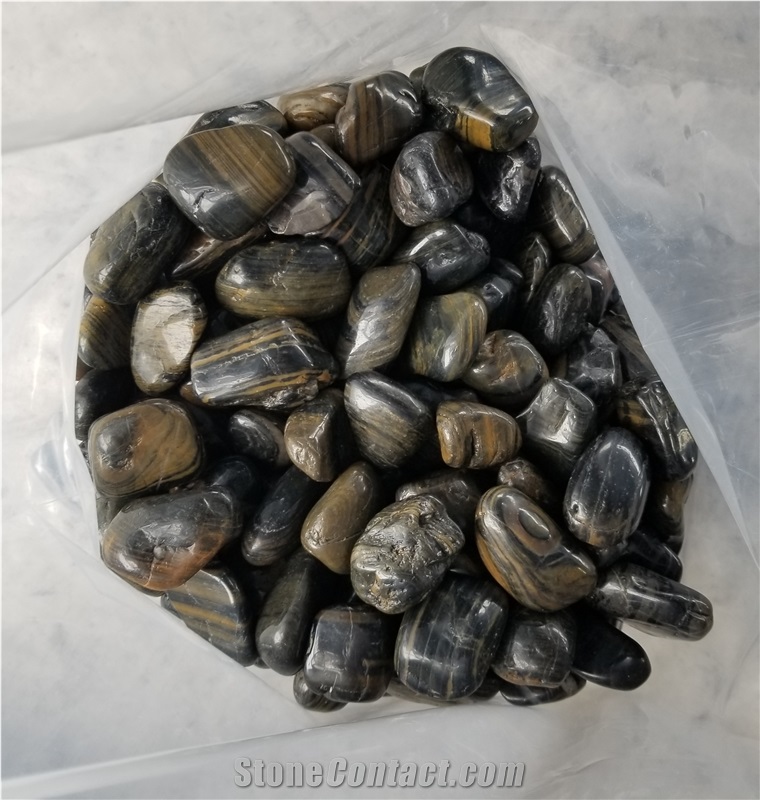 Polished Red Pebble Stone For Sale