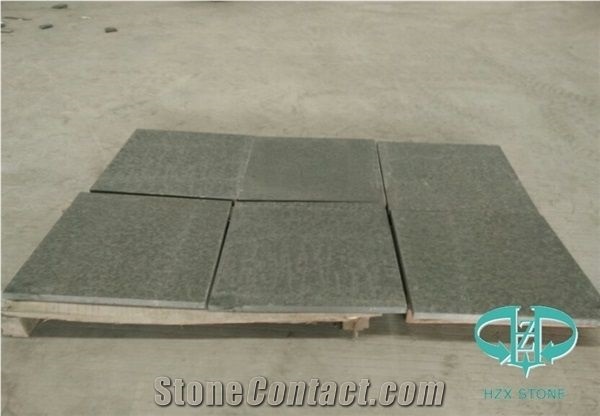 Mongolian Black Basalt With Honed Surface Tile & Floor Cover