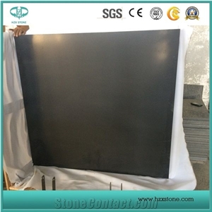 Mongolian Black Basalt With Honed Surface Tile & Floor Cover