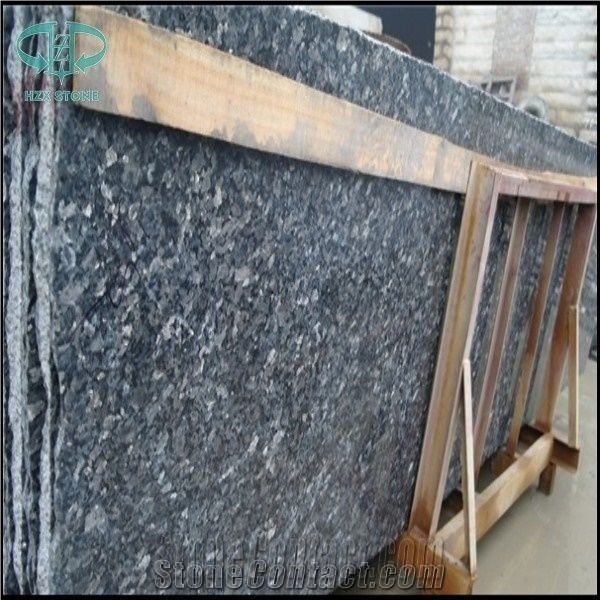 Silver Pearl Granite,Light Blue Pearl Granite Slab And Tile