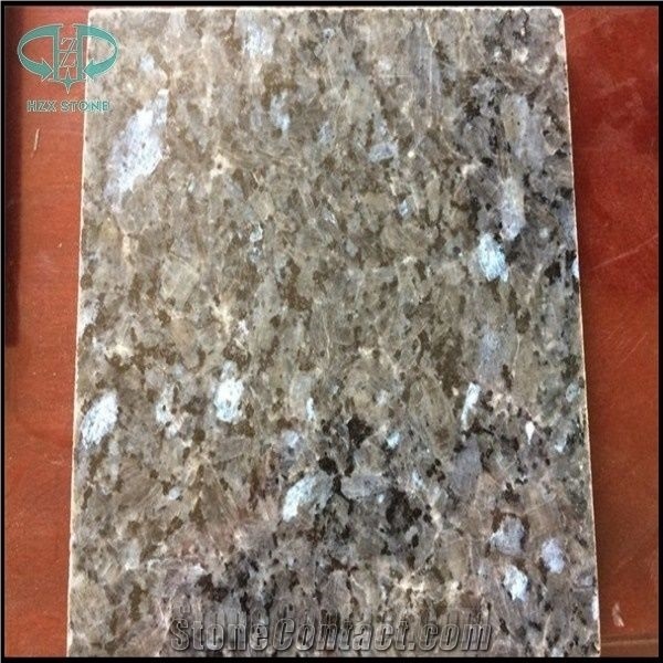 Silver Pearl Granite,Light Blue Pearl Granite Slab And Tile