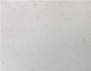 Carrara White Quartz Slabs