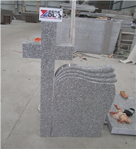 Romania Four-Leaf Clover Granite Headstone