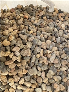 300-500 MM Multi Size Mixed Color River Stone Pebble Gravels