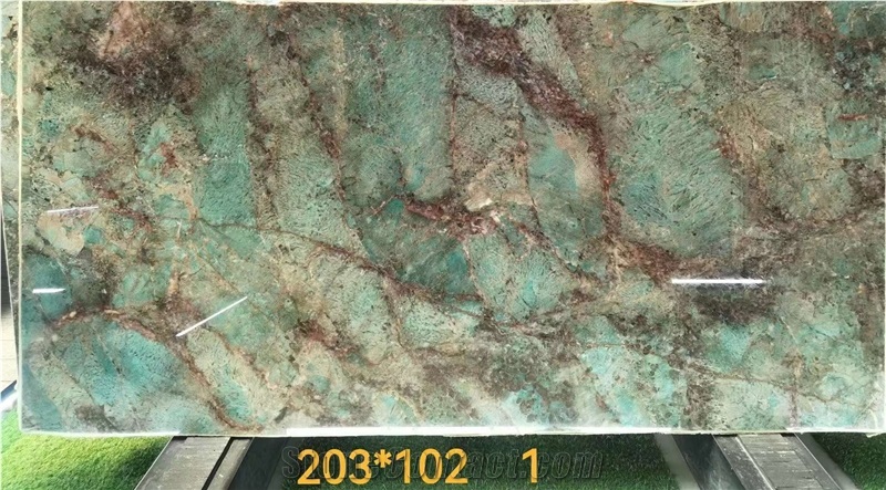 Amazon Green Quartzite Slabs Amazonita Slabs And Tiles