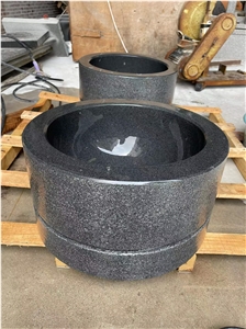 Chinese Dark Grey Granite G654 Sinks Water Basin Lavabo Chinese Dark Grey Granite G654 Sinks Water Basin Lavabo