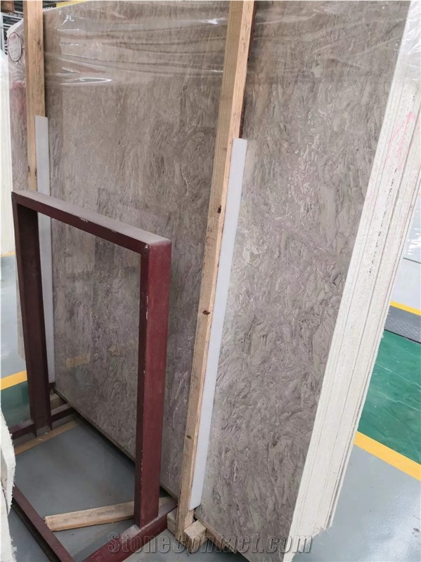 Good Material Aman Grey Marble Slab
