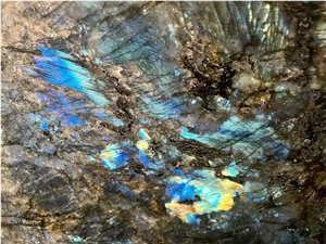 Lemurian Blue Natural Granite With Crystal Big Slab & Tile