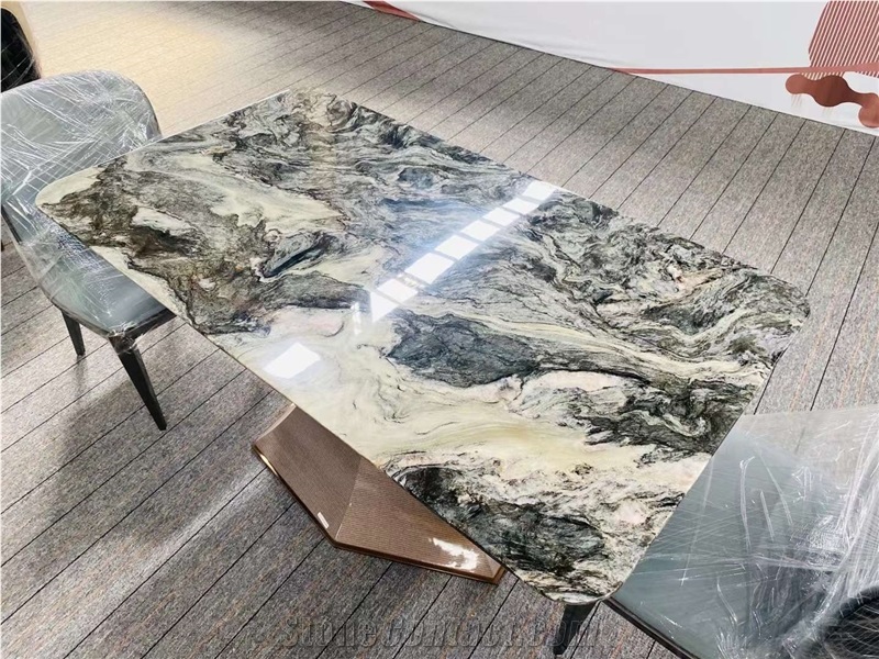Natural Quartize Luxury Table Top Work Top Cafe Table Top