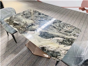 Natural Quartize Luxury Table Top Work Top Cafe Table Top