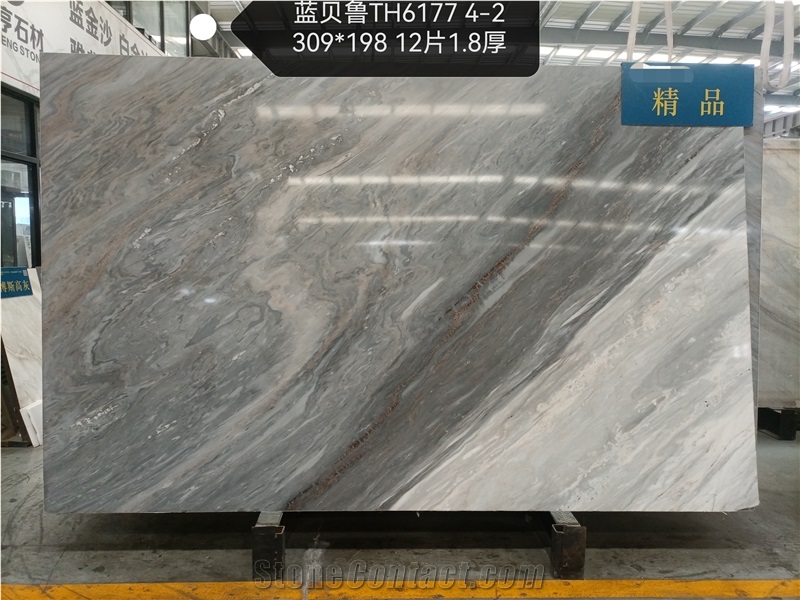 Palissandro Blue Palisandro Nuvolato Marble Slabs And Tiles