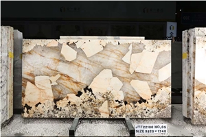 Top Grade Exotic Quartize Patagonia Big Crystal Big Slabs