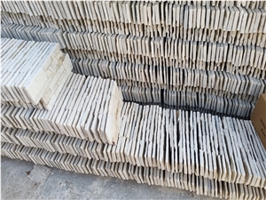 Yellow And White Quartzite Culture Stone Veneer