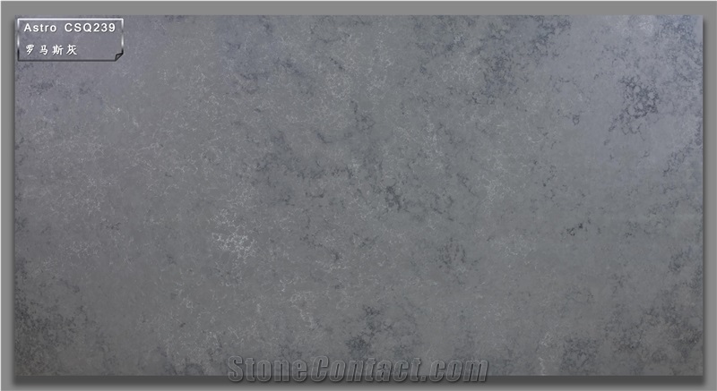 Astro Dark Grey Artificial Quartz