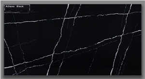 Athens Black Artificial Quartz