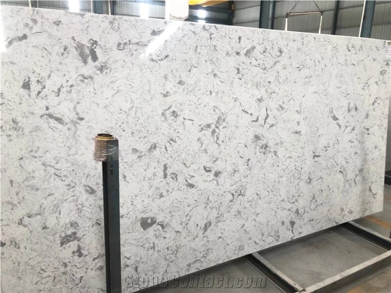 Bianco Cloud Artificial  Quartz