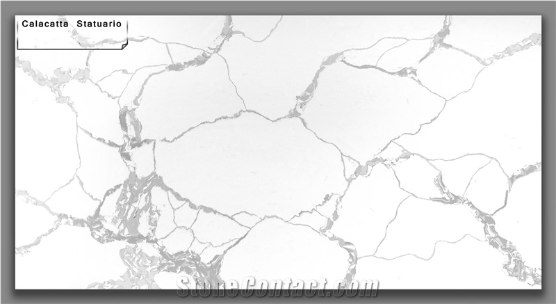 Calacatta Staturio Series Artificial Quartz