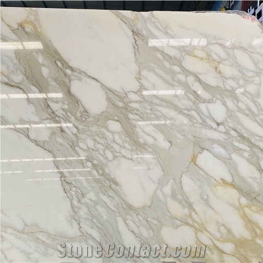 Calacatta Gold Marble Slabs For Floor Tiles