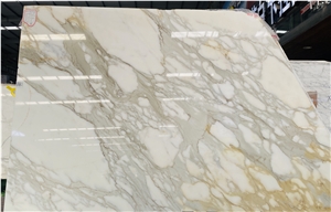 Calacatta Gold Marble Slabs For Floor Tiles