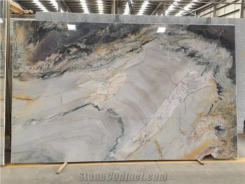 Macaubas Fantasy Lilac Natural Quartzite