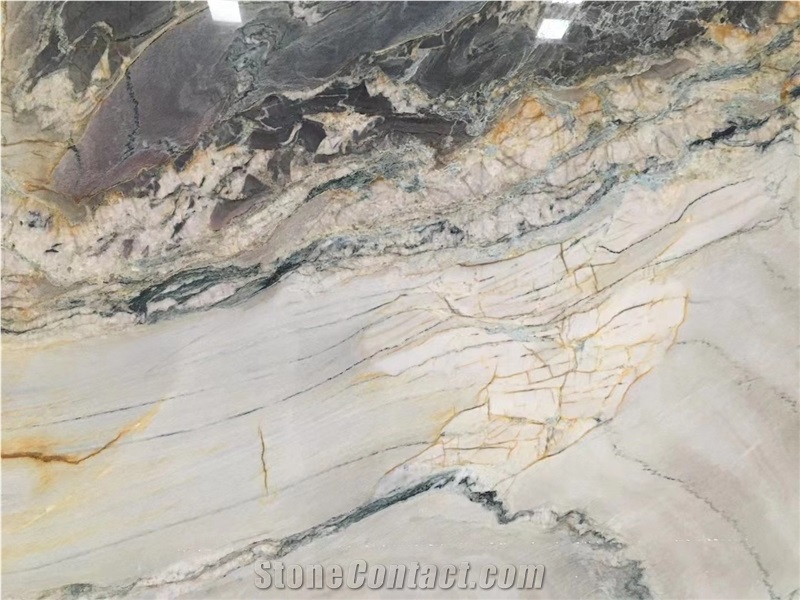Macaubas Fantasy Lilac Natural Quartzite