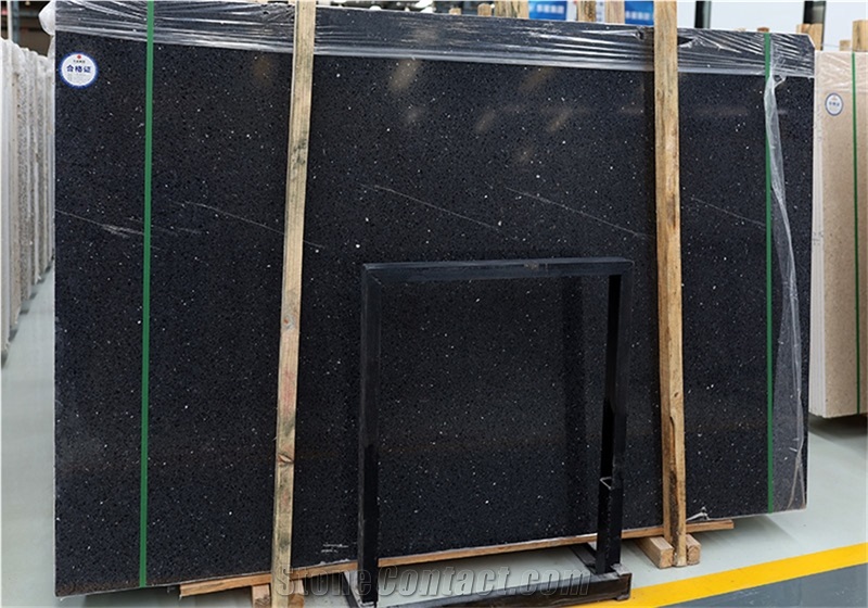 Black Big Terrazzo Slab,Cement Floor And Wall Tile