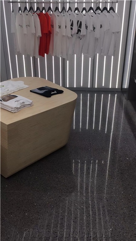 New Arrival Black/Grey/White Terrazzo  Commercial Counters