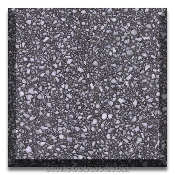 New Arrival Black/Grey/White Terrazzo  Commercial Counters