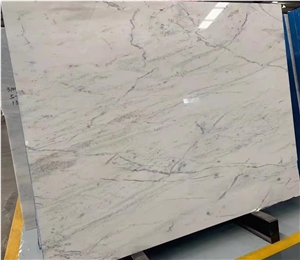Bianco Rhino Namibia White Marble Wall And Floor Slab