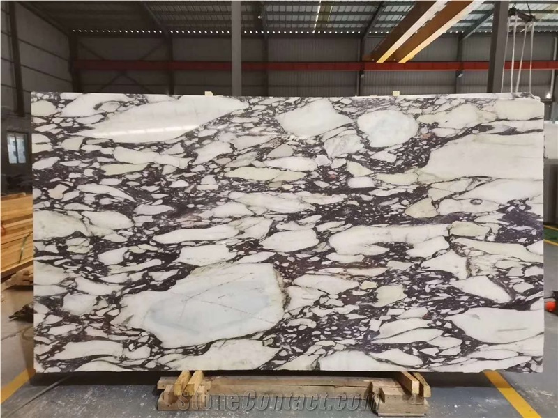 Calacatta Violet Marble With Purple Veins Slab And Tile