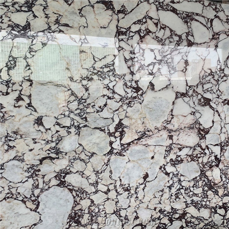 Calacatta Violet Marble With Purple Veins Slab And Tile